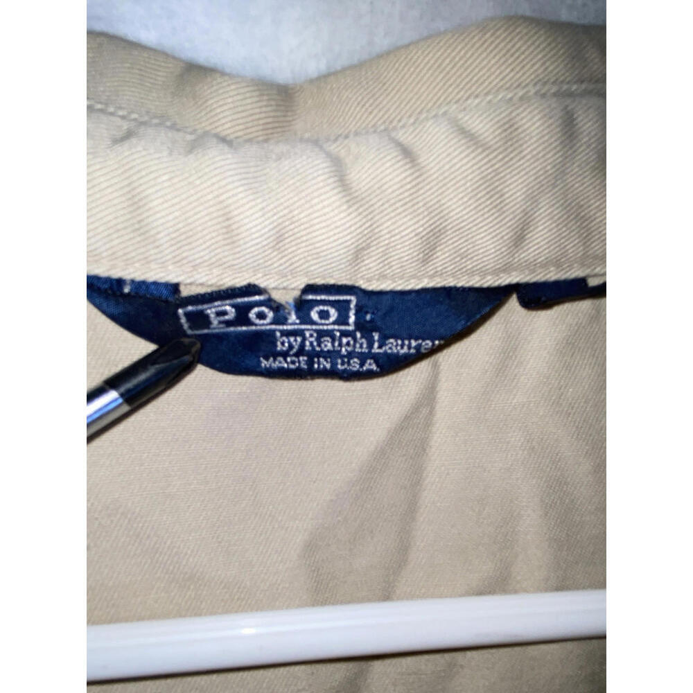 Vintage Polo Ralph Lauren Harrington Bomber Jacket Men’s USA Made 1980s XLarge - Picture 4 of 13